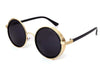 Golden Frame and Gray Lenses