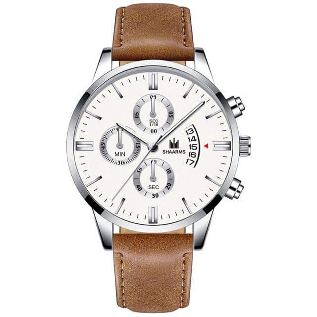 Men's Stainless Steel Quartz Watch - wnkrs