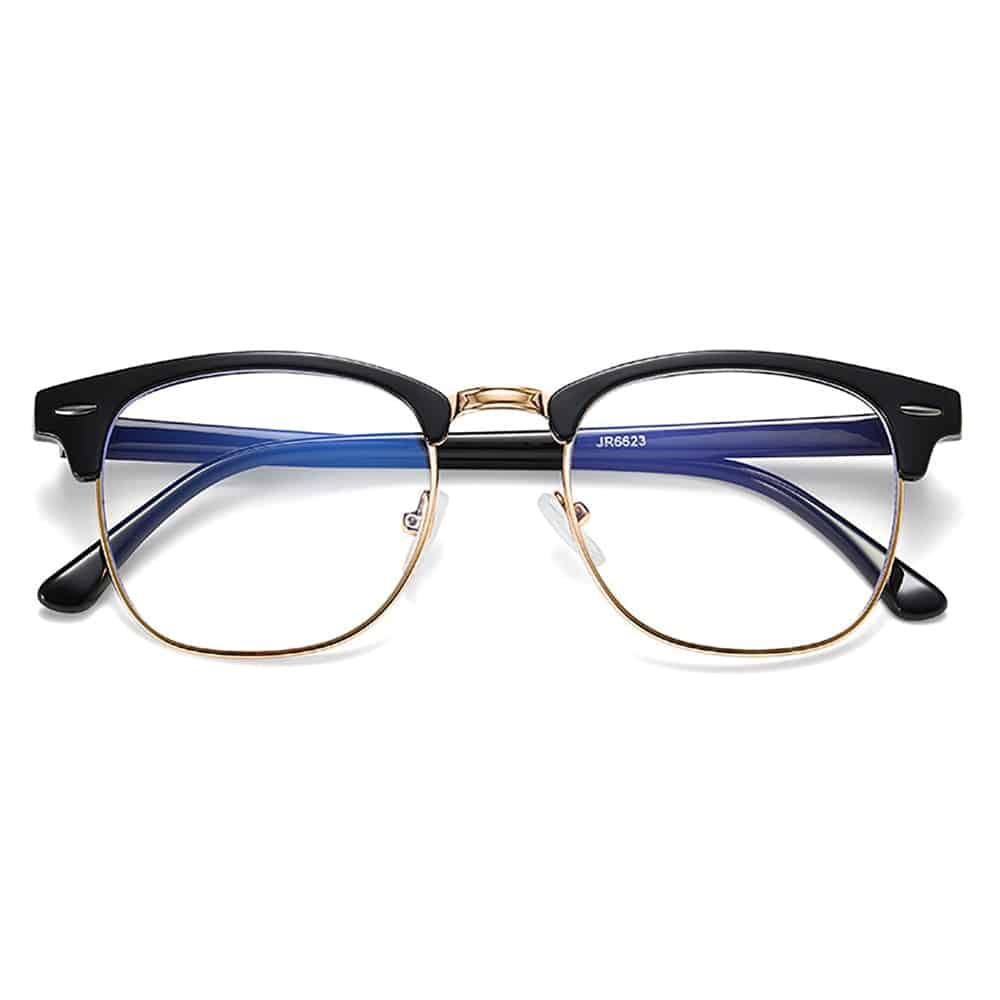 Men's Anti-Blue Light Semi-Rimless Glasses