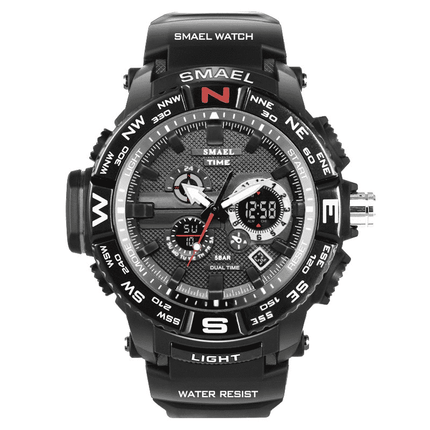 Rugged Watches for Men with Dual Digital and Analogue Display - wnkrs