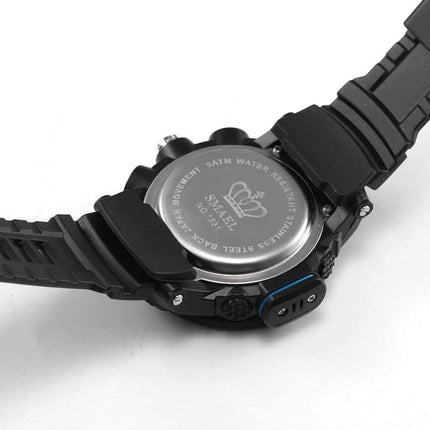 Rugged Watches for Men with Dual Digital and Analogue Display - wnkrs