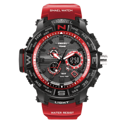 Rugged Watches for Men with Dual Digital and Analogue Display - wnkrs