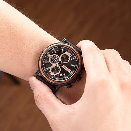 Men's Mechanical Wooden Watch - wnkrs
