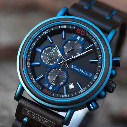 Men's Mechanical Wooden Watch - wnkrs