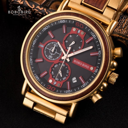 Men's Mechanical Wooden Watch - wnkrs
