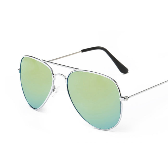 Elegant Aviator Men's Sunglasses with Colorful Lenses - wnkrs