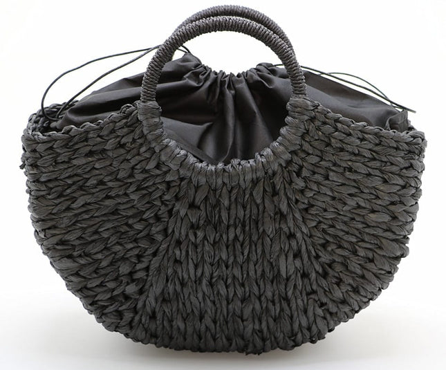 Beach Handmade Style Straw Handbag - Wnkrs