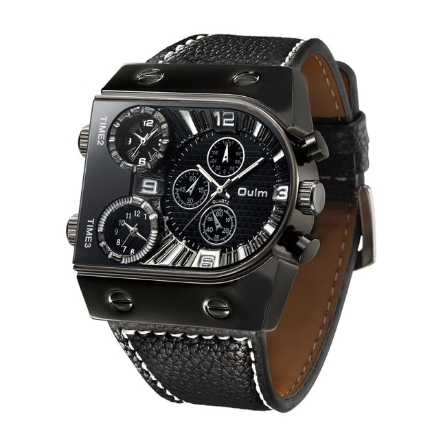 Casual Leather Wristwatch - wnkrs