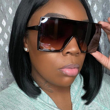 Oversized Square Shaped Sunglasses for Women - wnkrs