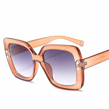 Elegant Vintage Style Oversize Women's Sunglasses - wnkrs