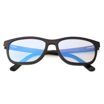 Unisex Anti-Blue Light Wooden Frame Eyeglasses - Wnkrs