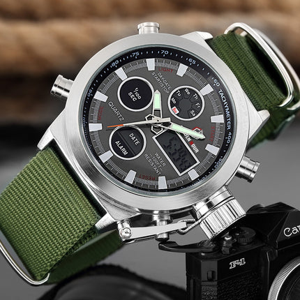 Fashionable Waterproof Watches with Dual Display - wnkrs