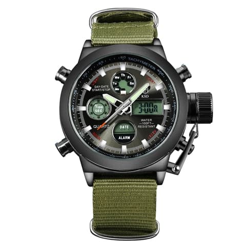 Fashionable Waterproof Watches with Dual Display - wnkrs