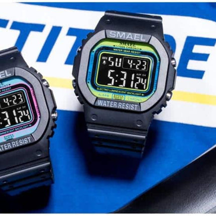 Men's Laconic Style Digital Sport Watches - wnkrs