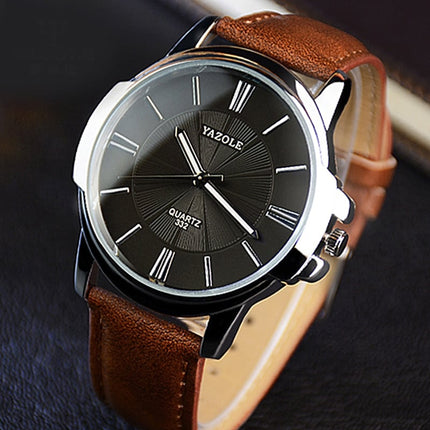 Glass Dual Elegant Men's Quartz Watch - wnkrs