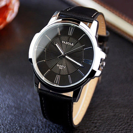 Glass Dual Elegant Men's Quartz Watch - wnkrs