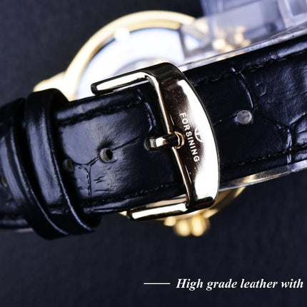 3D Elegant Luxury Mechanical Automatic Skeleton Watches for Men - wnkrs
