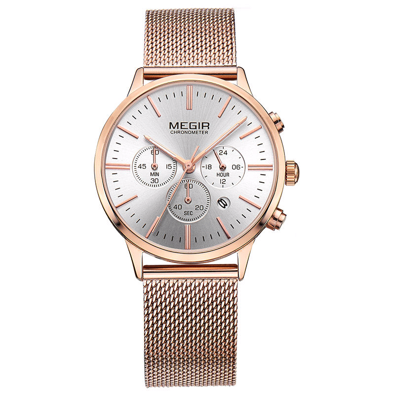 Women's Elegant Mesh Bracelet Watch