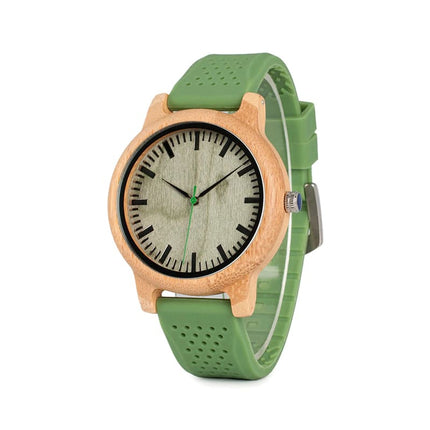 Women's Green Silicone Watch - wnkrs