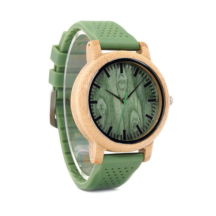 Women's Green Silicone Watch - wnkrs