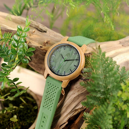 Women's Green Silicone Watch - wnkrs