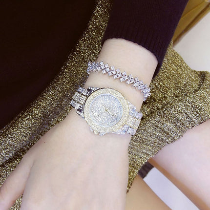 Queen of Diamonds Solid Rhinestone Watches - wnkrs