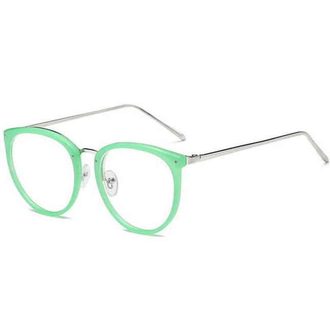 Women's Wide Frame Cat Eye Glasses - wnkrs