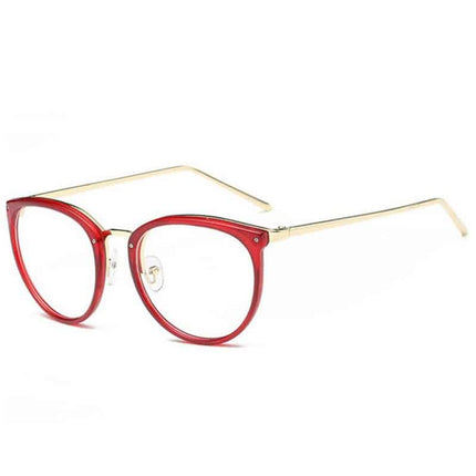 Women's Wide Frame Cat Eye Glasses - wnkrs