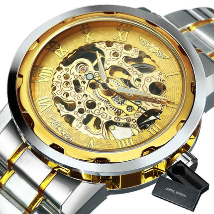 Men's Steampunk Style Mechanical Watch - wnkrs