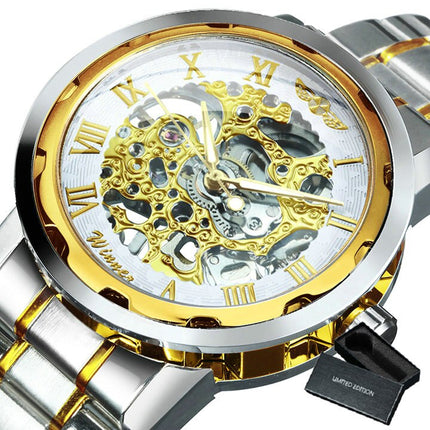 Men's Steampunk Style Mechanical Watch - wnkrs