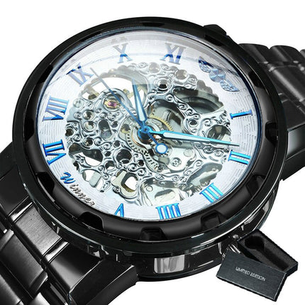 Men's Steampunk Style Mechanical Watch - wnkrs