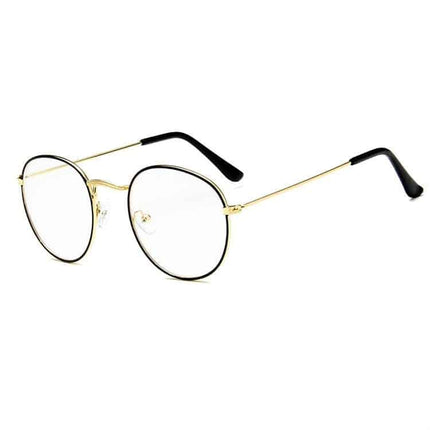 Women's Elegant Style Round Glasses - wnkrs