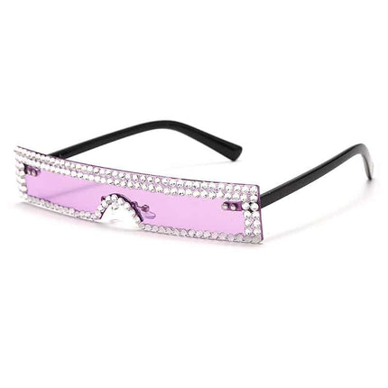 Women's Fashion Rectangle Sunglasses - wnkrs