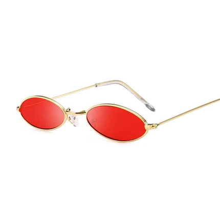 Women's Retro Small Oval Sunglasses - wnkrs