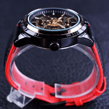 Waterproof Mechanical Wristwatches with Transparent Case - wnkrs