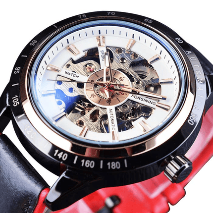 Waterproof Mechanical Wristwatches with Transparent Case - wnkrs