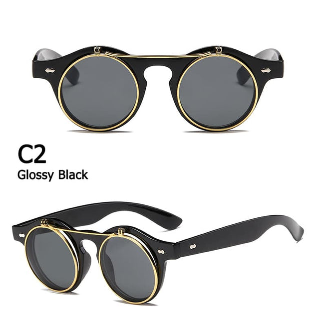 Men's Round Shaped Sunglasses - wnkrs