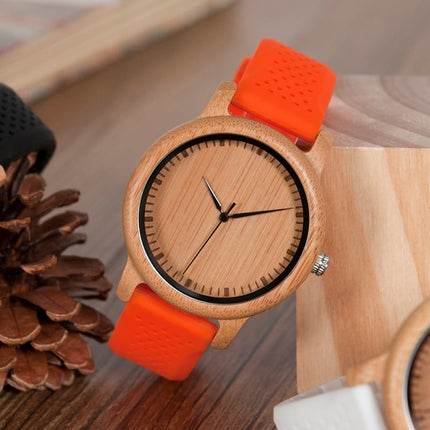 Women's Round Shaped Mechanical Silicone Watch - wnkrs