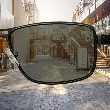 Men's Rectangular Shaped Sunglasses - wnkrs