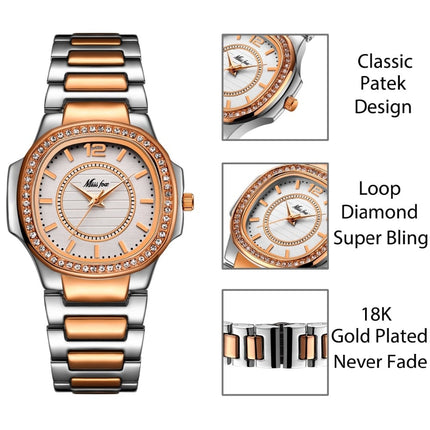Women's Elegant Quartz Watch - wnkrs