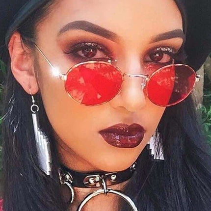 Small Oval Sunglasses for Women - wnkrs