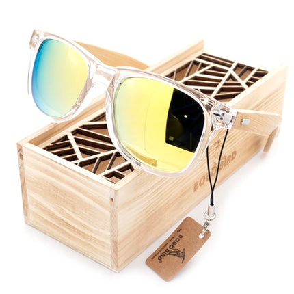 Unisex Wood Bamboo Sunglasses - wnkrs