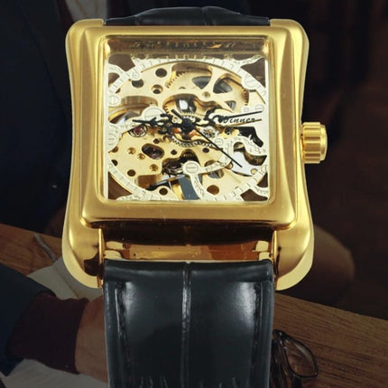 Women's Rectangular Dial Mechanical Watches - wnkrs