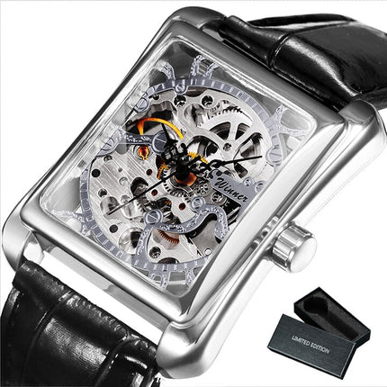 Women's Rectangular Dial Mechanical Watches - wnkrs