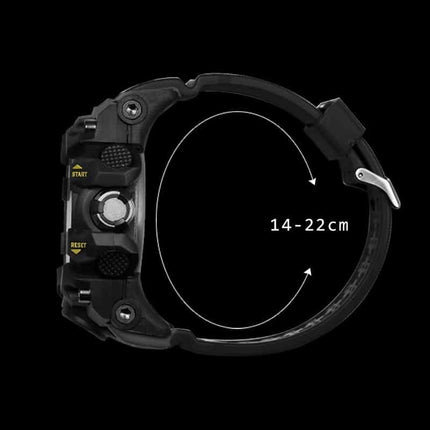 Digital Backlight Men's Military LED Watch - wnkrs