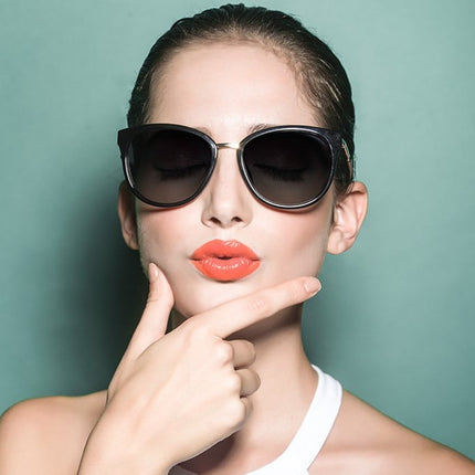 Elegant Polarized Cat Eye Sunglasses - wnkrs