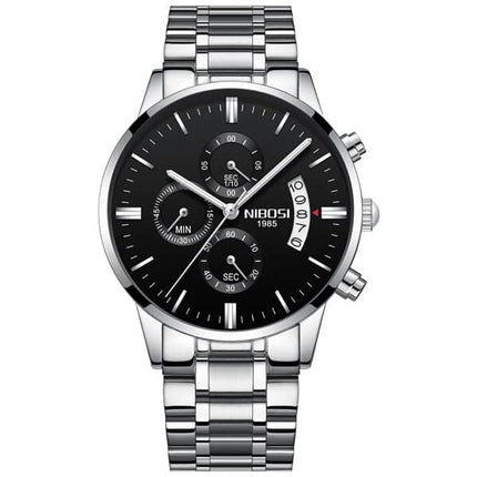 Men's Chronograph Leather Watch - wnkrs