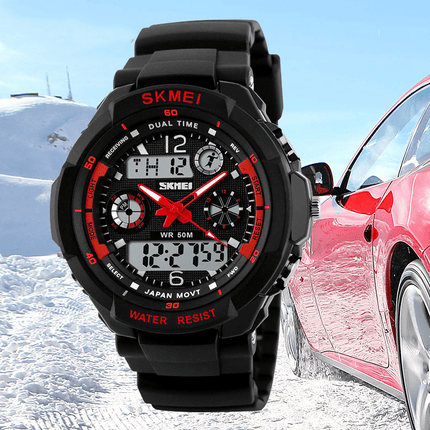Shock Resistant Digital Sports Wristwatches for Men - wnkrs