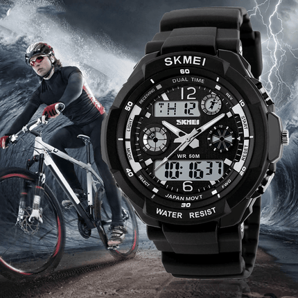 Shock Resistant Digital Sports Wristwatches for Men - wnkrs