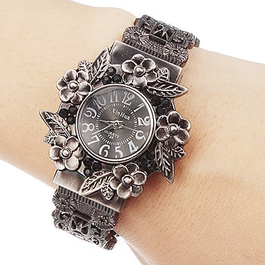 Vintage Flowers Shaped Quartz Women's Watches - wnkrs